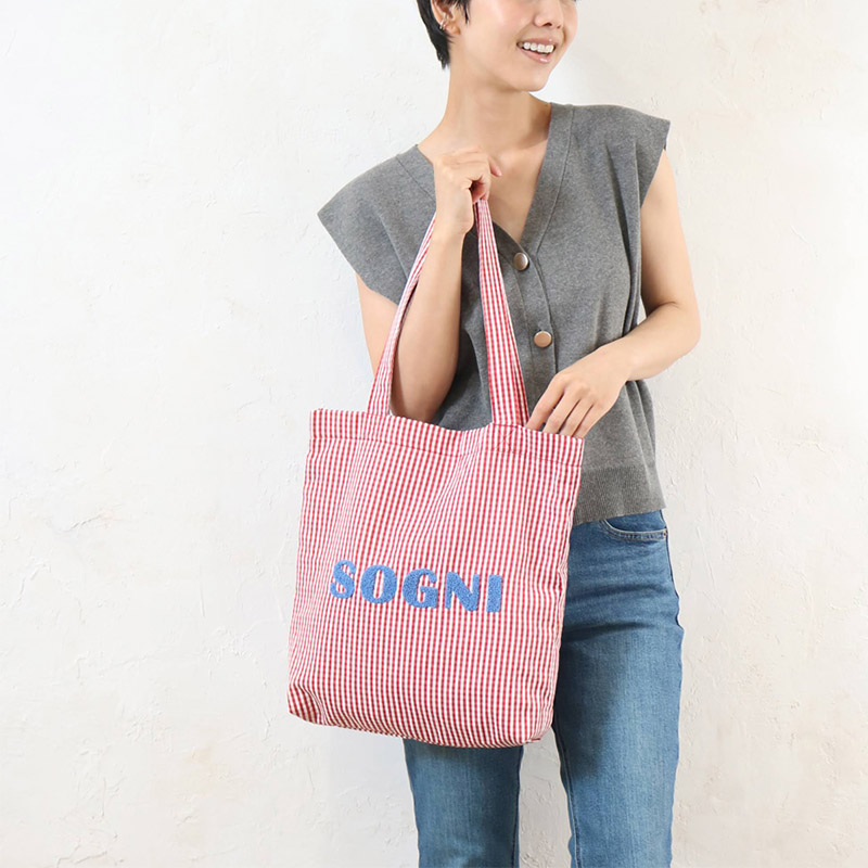 SOBIA  ロゴポップトート /RD